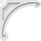 Ekena Millwork Arch Architectural Grade PVC Corbel, 1 7/8"W X 18"D X 18"H CORP01X18X18AH - alternate 4